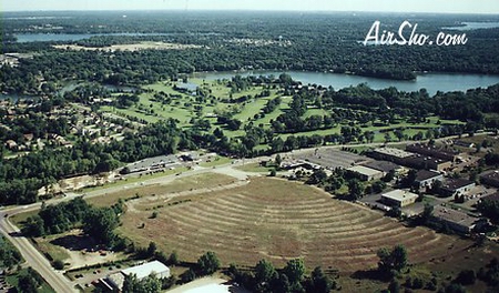 Commerce Drive-In Theatre - Aerial